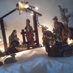 Lighted Nativity Scene
