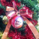 Ornament Spane made in Mrs. Francisco's 1st Grade class in 2009