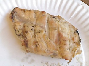 Grilled chicken for Chicken a la King