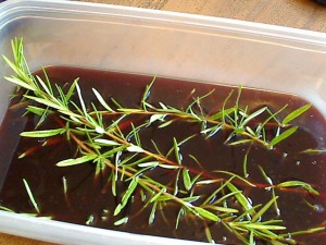 lbroil_rosemary Fresh Rosemary in Red Wine Marinade