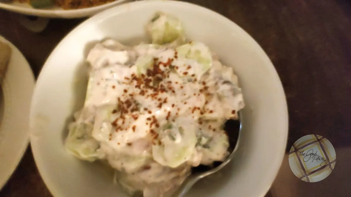 Yogurt Salad with Cucumbers and Aleppo Pepper