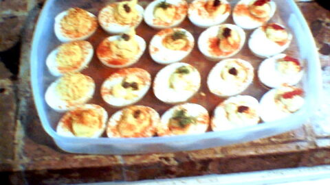 deviled eggs
