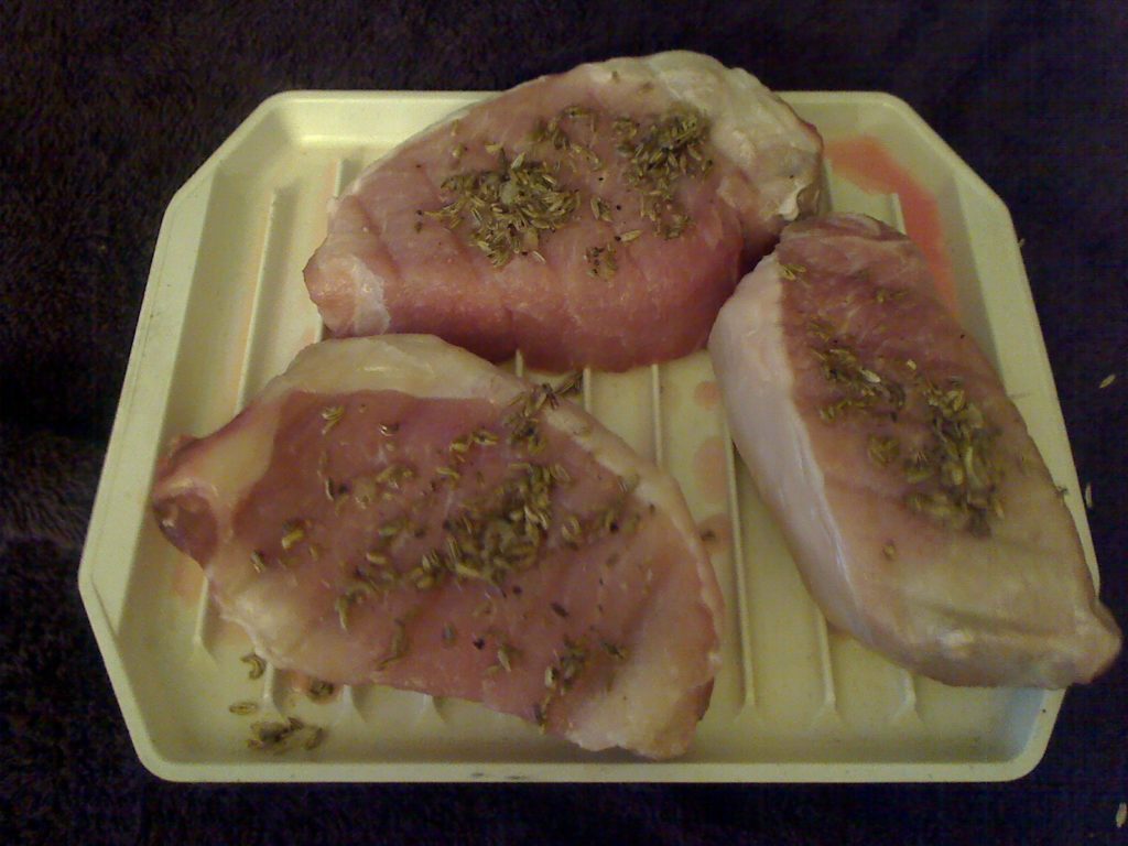 Italian Fennel Pork Chops 