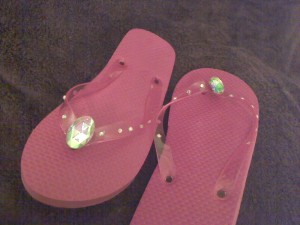 The completed flip flops