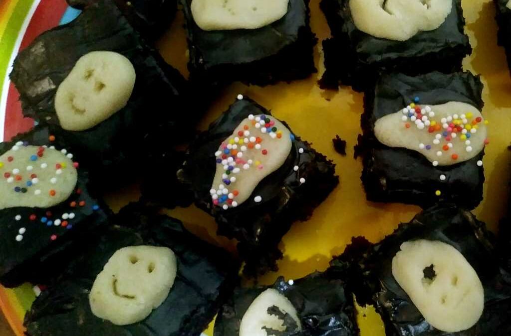 Day of the Dead Brownies