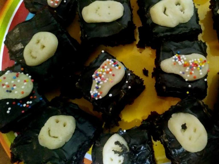 Day of the Dead Brownies