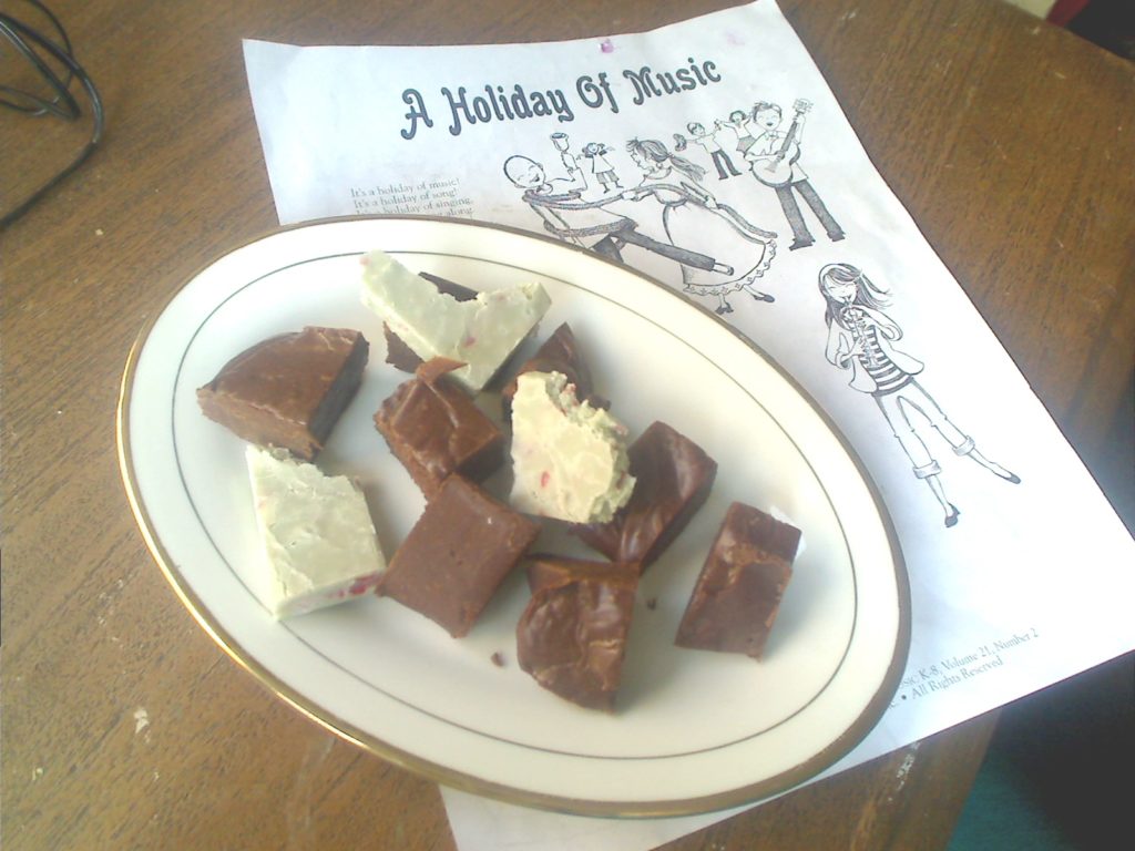 Fudge for the Children's Christmas Party