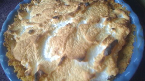 Dulce de Leche Lemon Meringue Pie