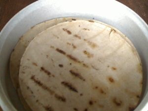 Grilled Corn Tortilla