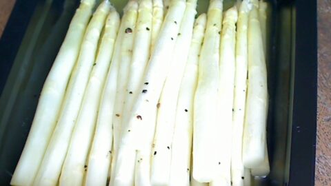 Marinated White Asparagus