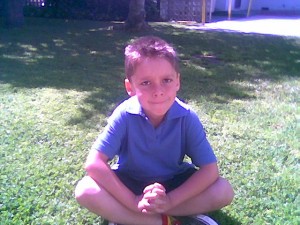 Spane, 6 years old, in April of 2010