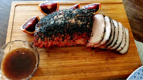 Szechuan Orange  Pork Loin Roast