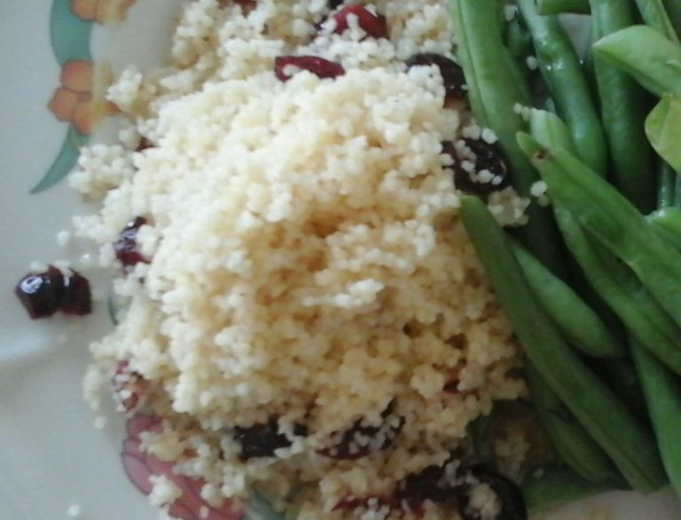 couscous with cranberry