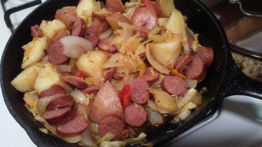 Polska Kielbasa Skillet 