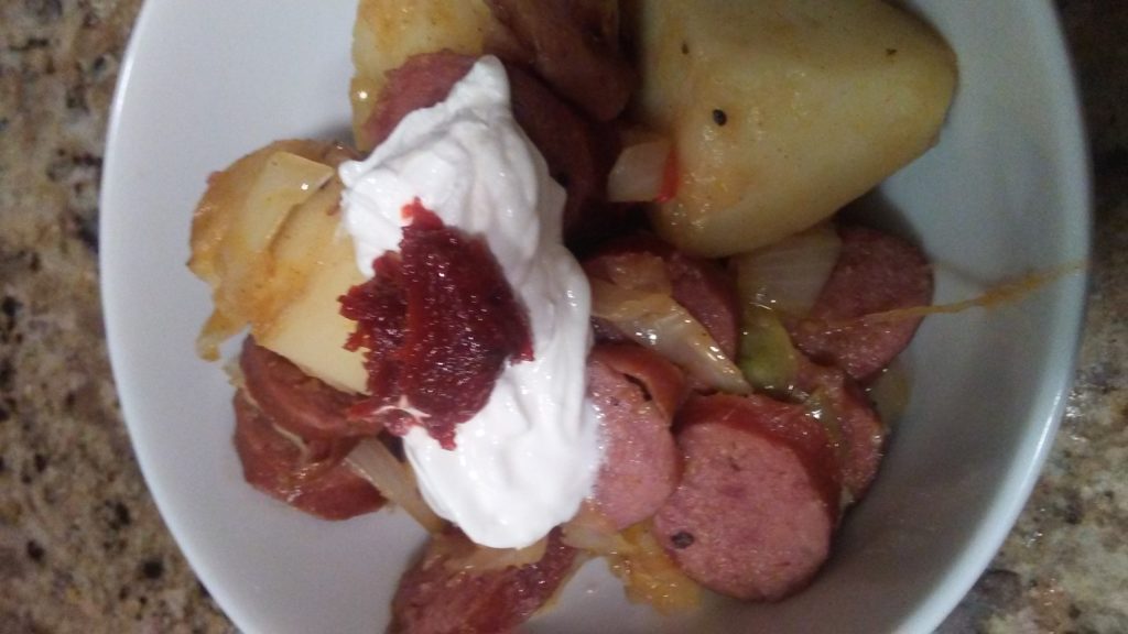 Polska Kielbasa Skillet 