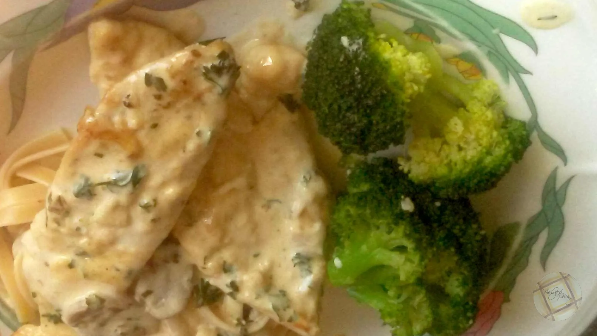 Chicken with Wine Cream Sauce