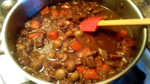 Boeuf Bourguignon - Beef Burgundy stew