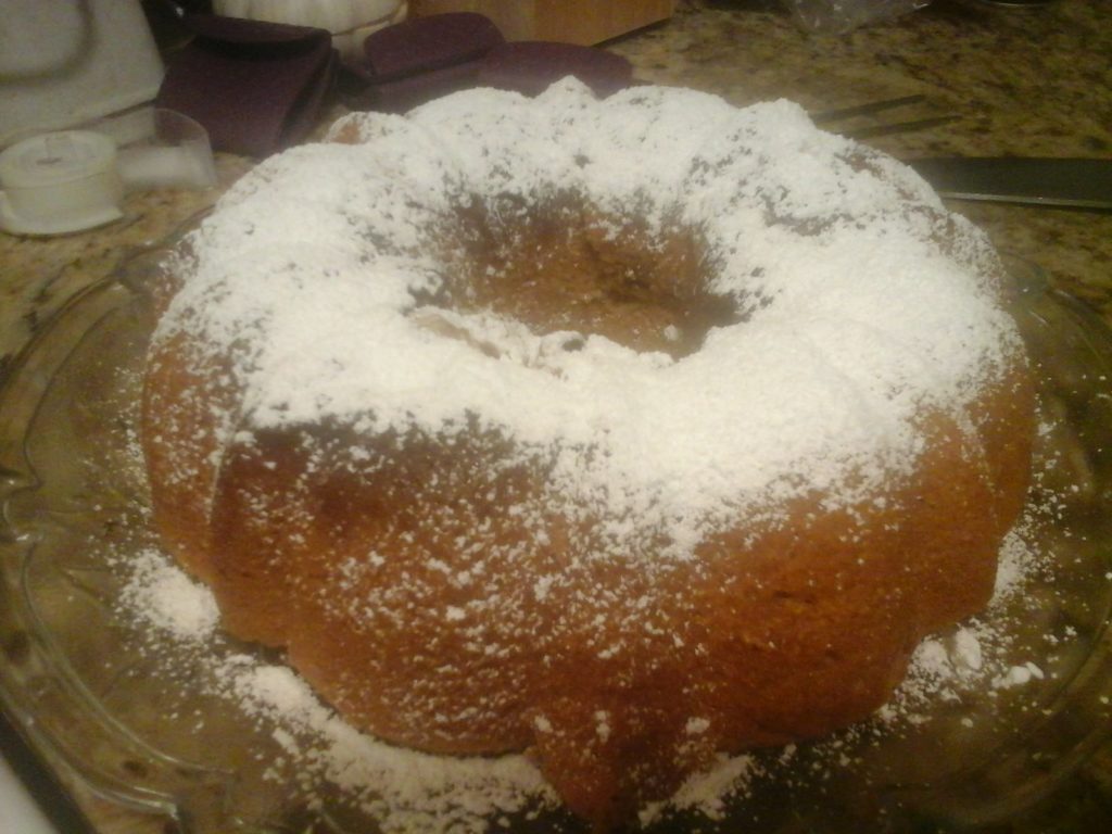 Apple Streusel Bundt Cake