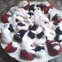 4th of July Wafer Torte
