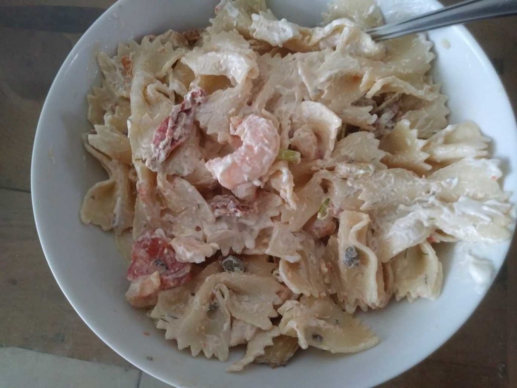 Seefood and Bows (Seafood and Farfalle)