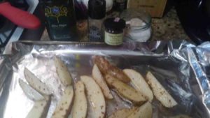 Roasted Aleppo Fries - Mise En Place