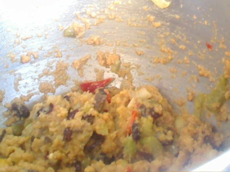 Stuffing in the Bowl