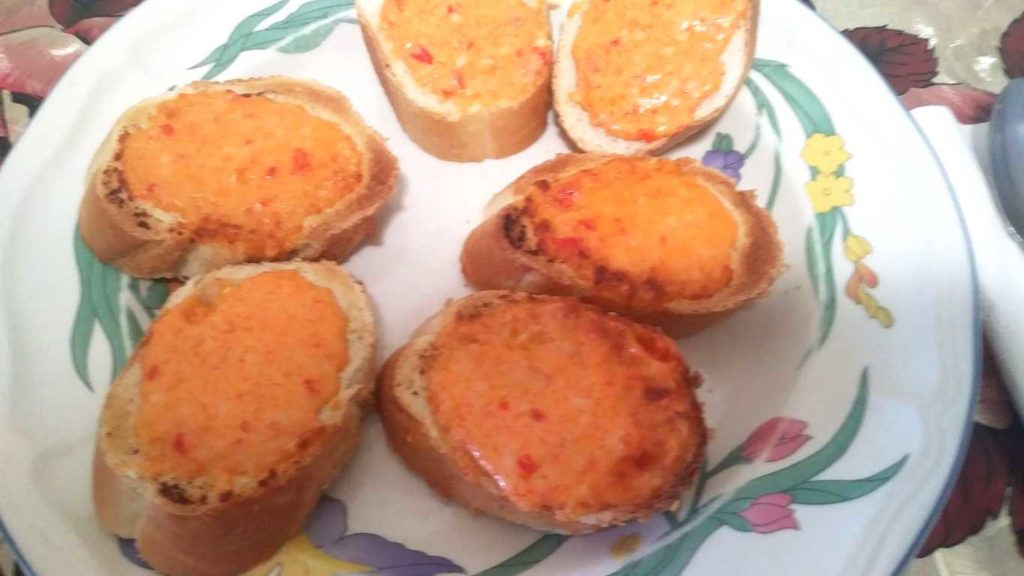 Pimento Cheese Toasts