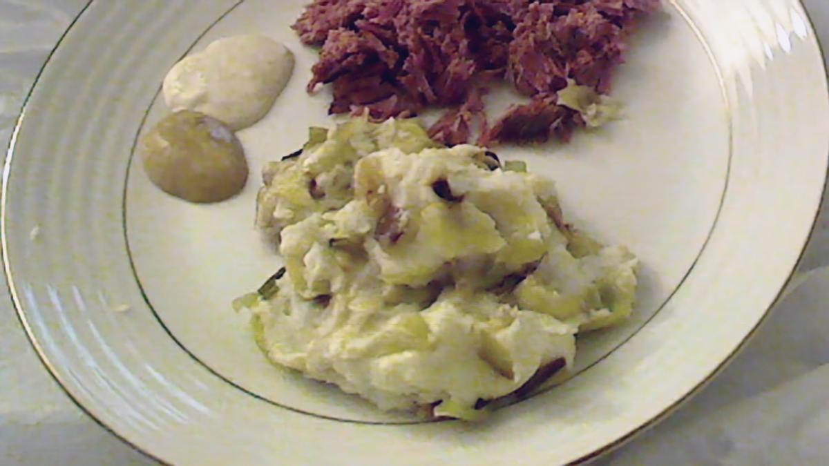 Colcannon with Bacon and White Cheddar - The Good Plate