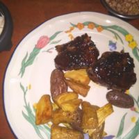 balsamic loin lampchops