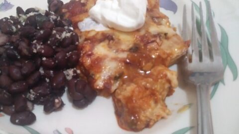 Fresh Tortilla Cheese Casserole