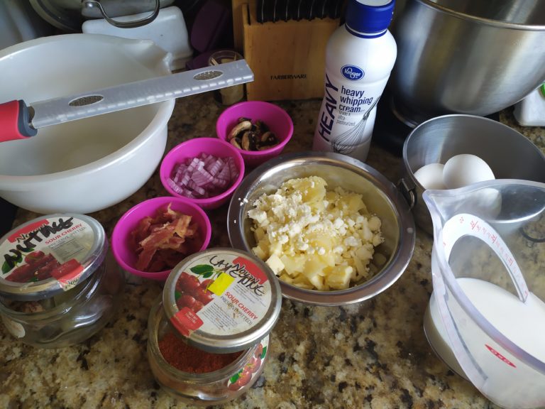 Mise En Place for Custard