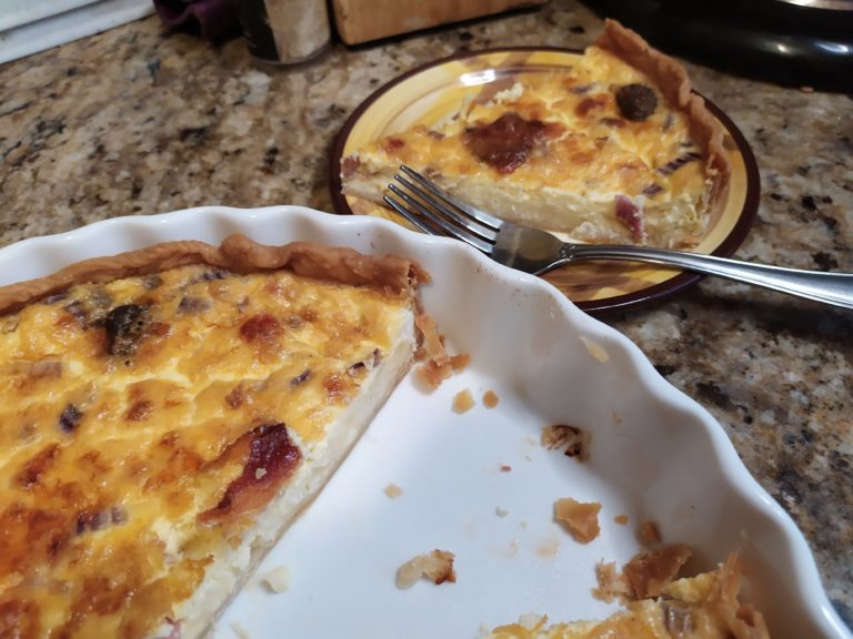 Completed Quiche