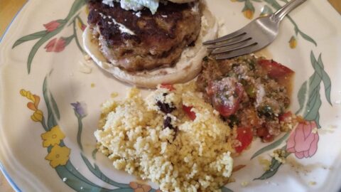 Greek Turkey Burgers
