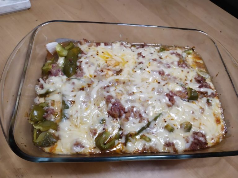 Corned Beef Chili Releno Casserole