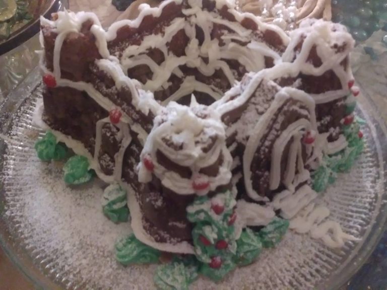 Ginger Fortress Cake