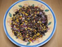 Black Lentil Salad