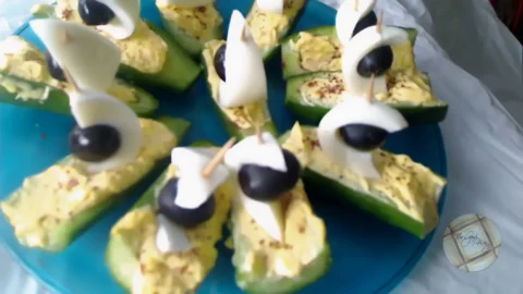 Cucumber boats