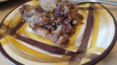 Make apple brown betty