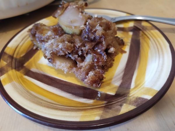 Make apple brown betty