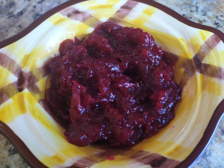 Spicy Cranberry Sauce