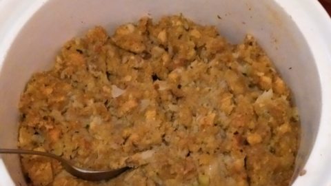 Oyster Cornbread Dressing