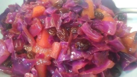 Dutch Oven Red Cabbage