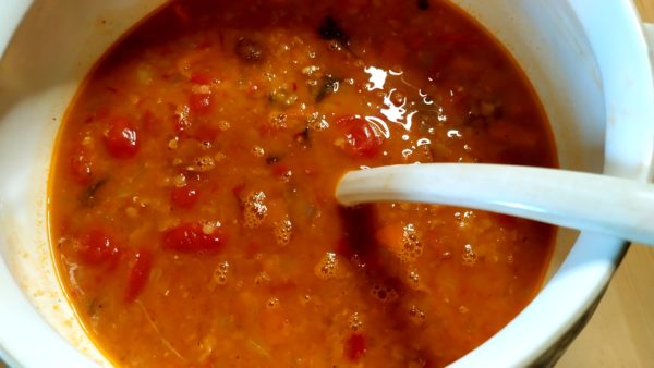 red lentil soup