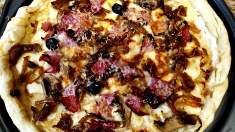 Alsatian Caramelized Onion Pizza