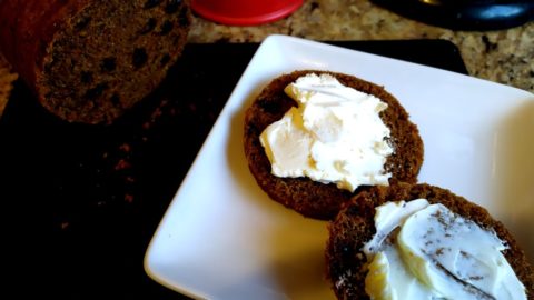 Steamed Molasses Brown Bread