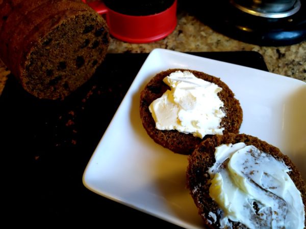 Steamed Molasses Brown Bread