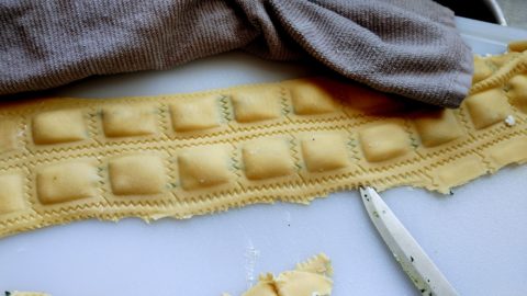 Making Fresh Ravioli in the KitchenAid Ravioli Maker – The Good Plate