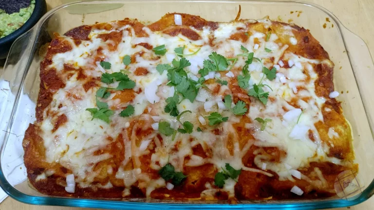 Ground Beef Enchilada Casserole