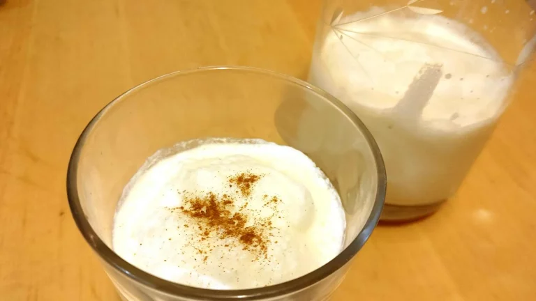 Almost Eggless Eggnog