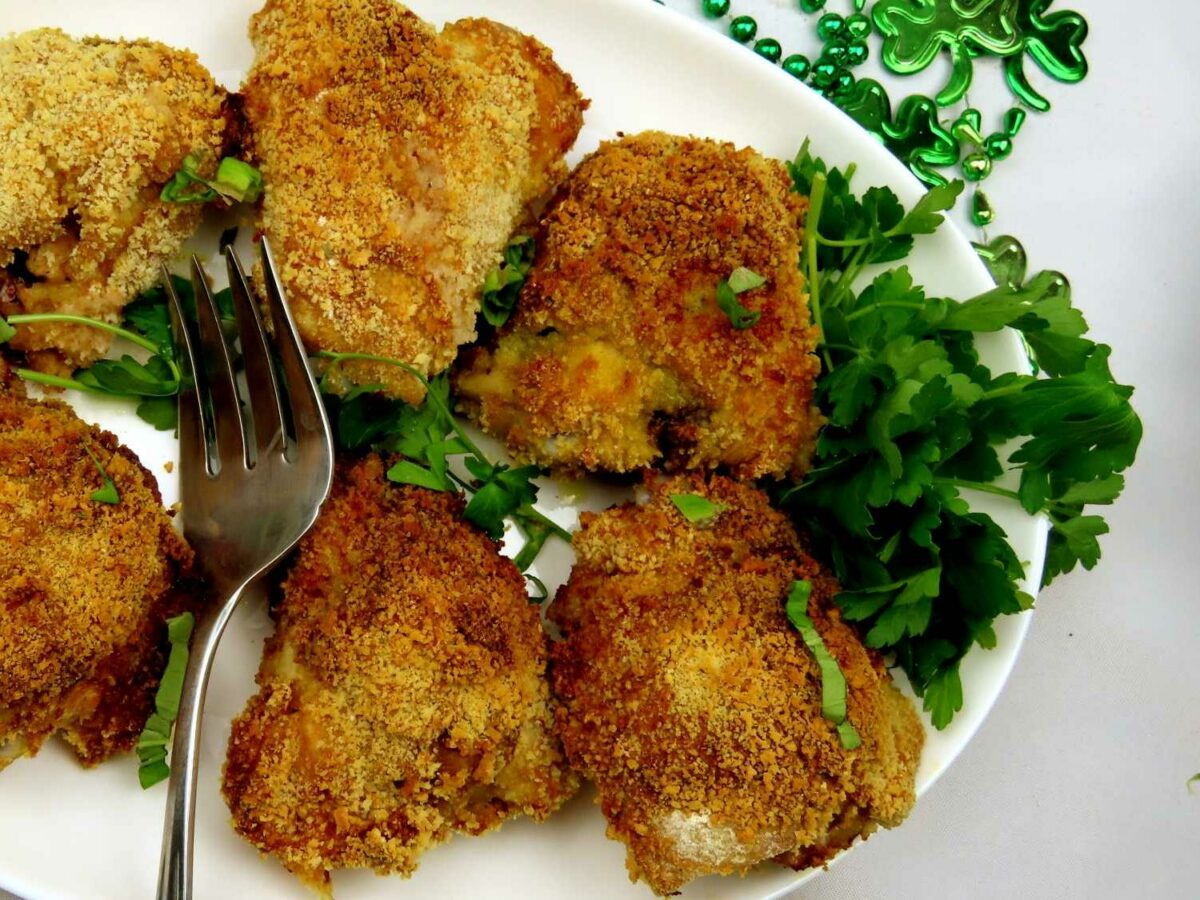 Pesto Stuffed Chicken Thighs